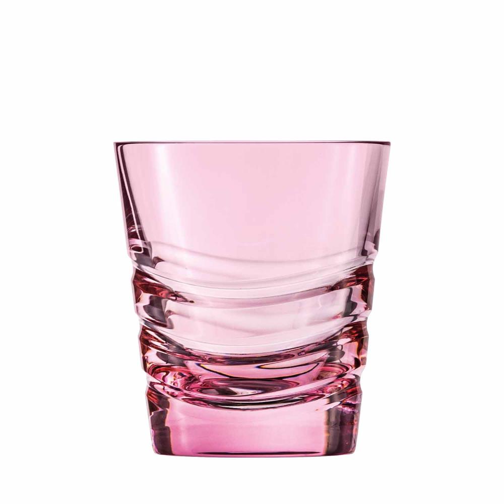 Becher Kristall Wave rosalin (9,5 cm)