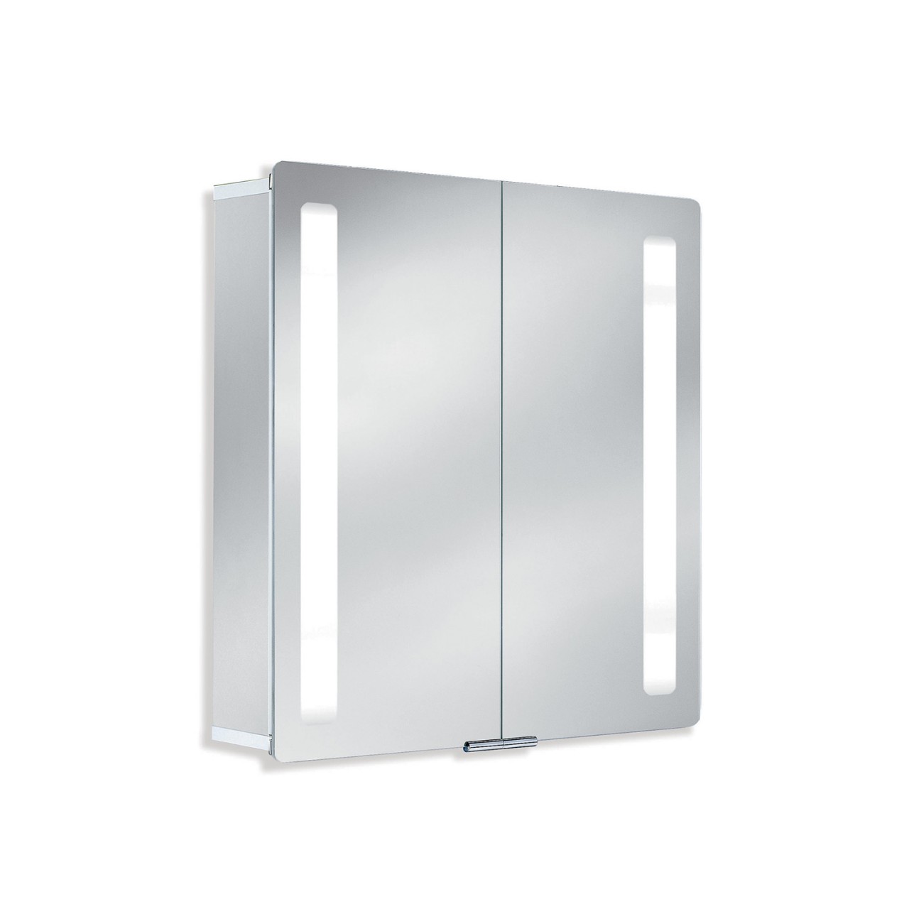 HSK Alu Spiegelschrank ASP Softcube LED 750 x 750 mm