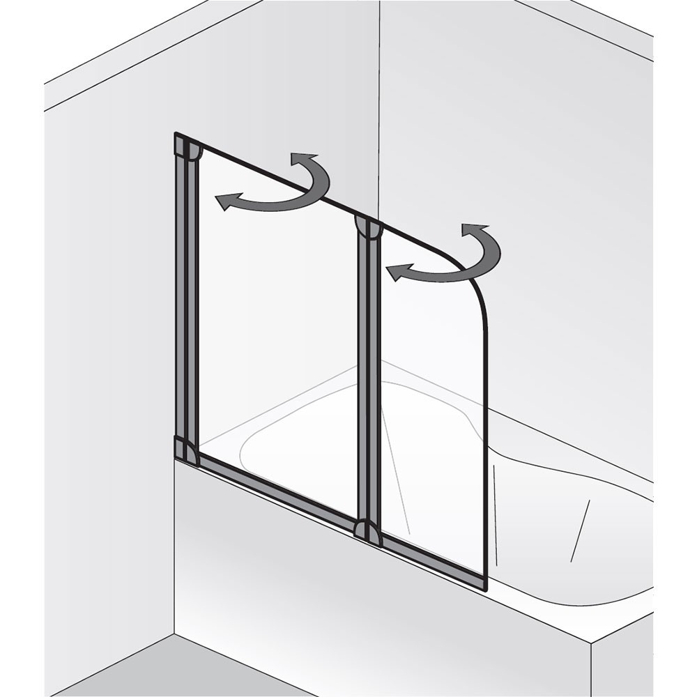 HSK Badewannenaufsatz Favorit 2-teilig – Speedline