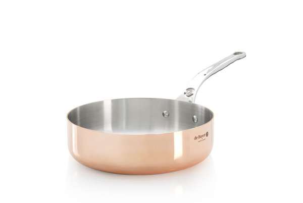 De Buyer Kupfer Sauteuse Induktion 16 cm