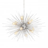 EICHHOLTZ Chandelier Boivin Nickel