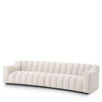 EICHHOLTZ Sofa Kelly L Bouclè Cream