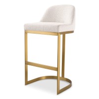 EICHHOLTZ Bar Stool Condos Lyssa Off- White