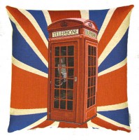 Sequoia Jacquard Kissen Union Jack Phone