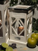 Appletree Laterne Antique White Shabby