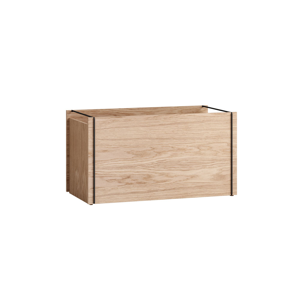 Moebe – Storage Box – stapelbare Aufbewahrungsbox aus Eichenholz