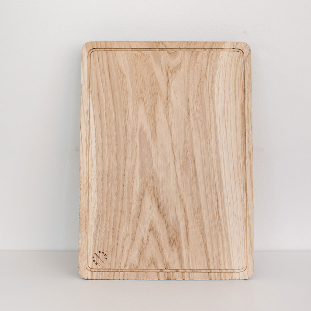 Rio Lindo – Steak Board – Design Schneidebrett aus Holz mit Saftrille