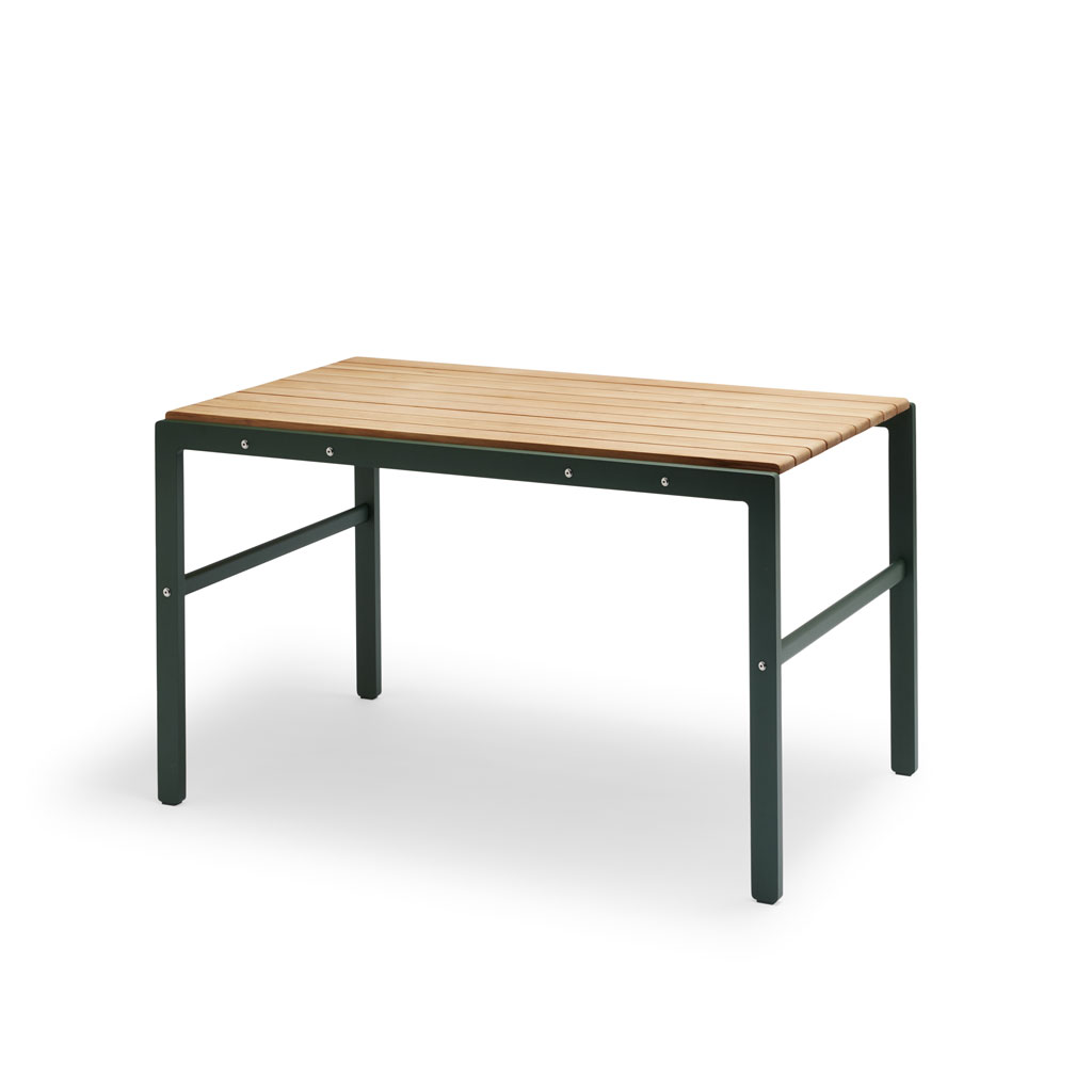 Skagerak – Reform Table – Gartentisch aus Aluminium & Teak – 2 Farben