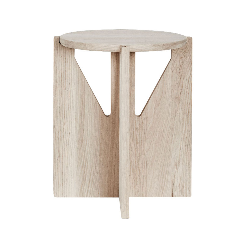 Kristina Dam – Stool – grafischer Hocker aus Holz – dänisches Design