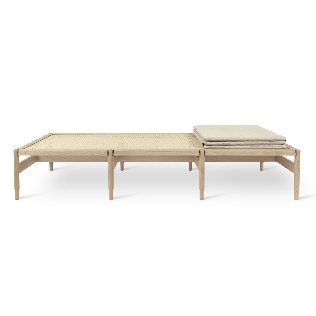 Mater – Winston Daybed – Design Liege mit Geflecht im Shaker Stil