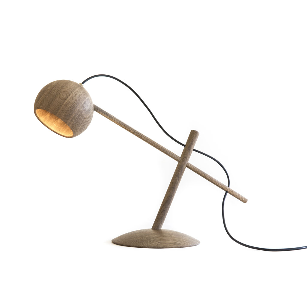 Brdr. Krüger – Lune Lamp – Design LED Schreibtischleuchte aus Holz