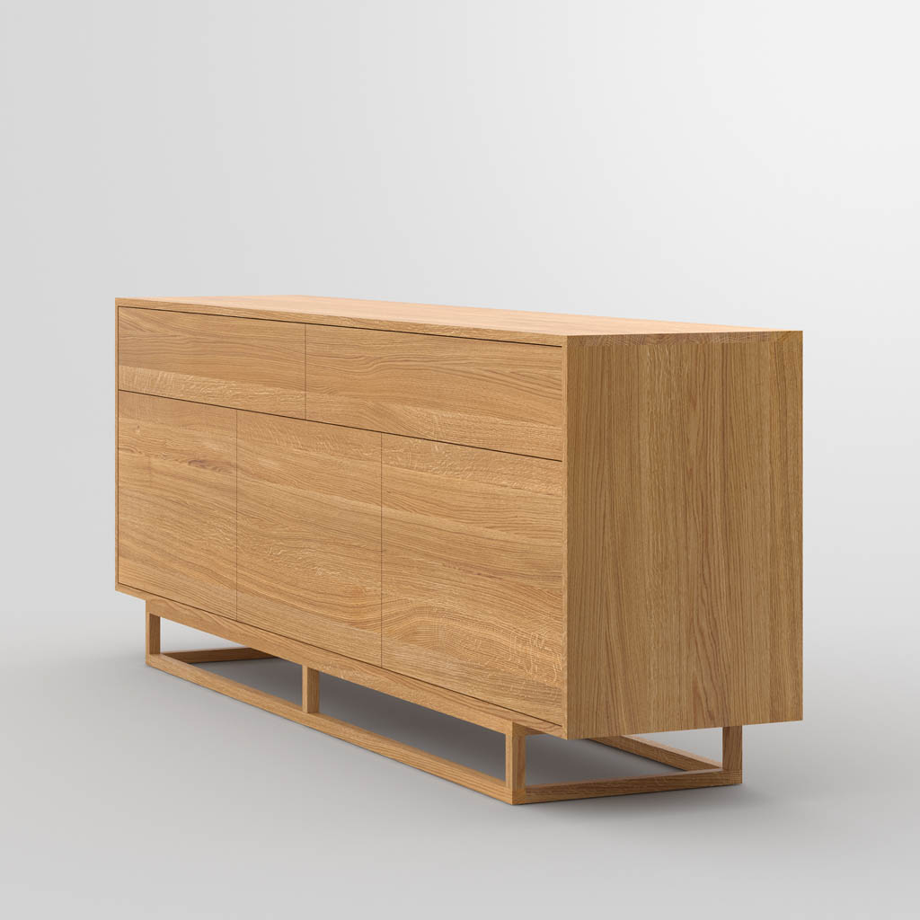 vitamin design – Linea – Sideboard aus Holz für stilsicheren Stauraum