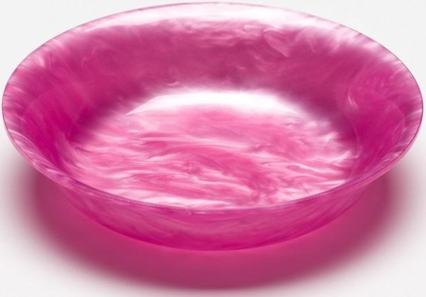 G.F. Heim Söhne Müslischale / Dessertschale aus Acrylglas pink 16,5cm