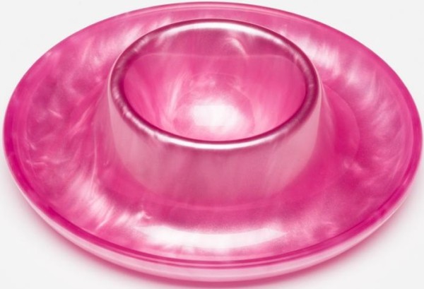 G.F. Heim Söhne Eierbecher aus Acrylglas pink 10cm