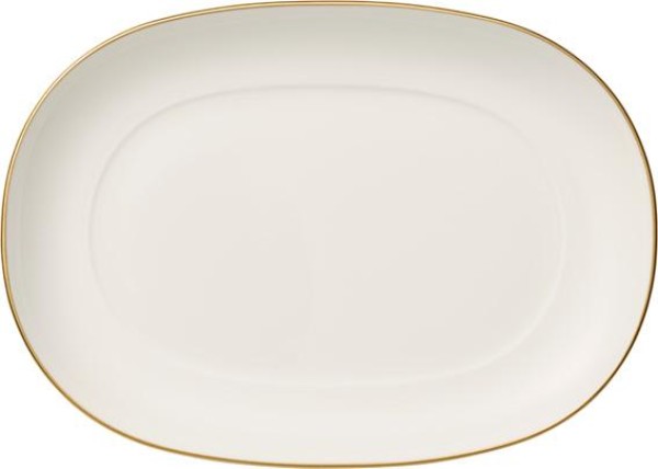 Villeroy & Boch Signature Anmut Gold Sauciere-Unterteil / Beilagenschale 20x15cm