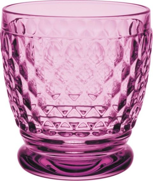 Villeroy & Boch Boston Coloured Becher / Wasserglas / Saftglas / Cocktailglas Berry 10cm 200ml