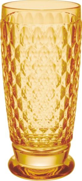 Villeroy & Boch Boston Coloured Longdrinkglas / Bierbecher Saffron 16,2cm 300ml