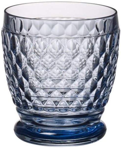 Villeroy & Boch Boston Coloured Becher / Wasserglas / Saftglas / Cocktailglas Blue 10cm 200ml