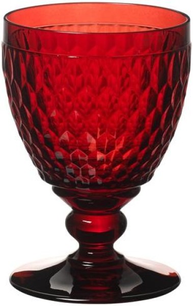 Villeroy & Boch Boston Coloured Wasserglas / Saftglas / Cocktailglas Red 14,4cm 350ml