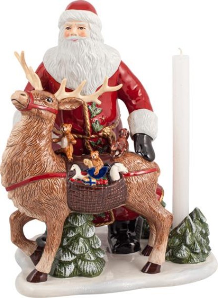 Villeroy & Boch Christmas Toys Memory Santa mit Hirsch 30x24x35cm