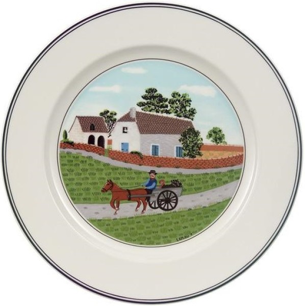 Villeroy & Boch Design Naif Frühstücksteller / Kuchenteller Bauer 21cm