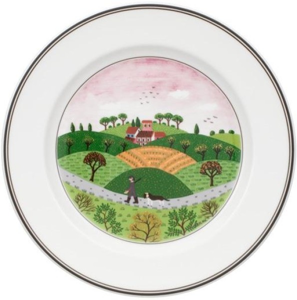 Villeroy & Boch Design Naif Frühstücksteller / Kuchenteller Jäger 21cm