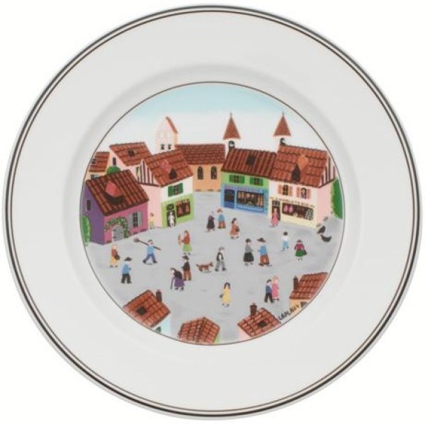 Villeroy & Boch Design Naif Speiseteller Dorf 27cm