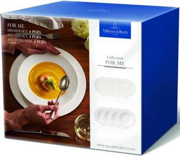 Villeroy & Boch For Me Dinner Set 4 Pers.