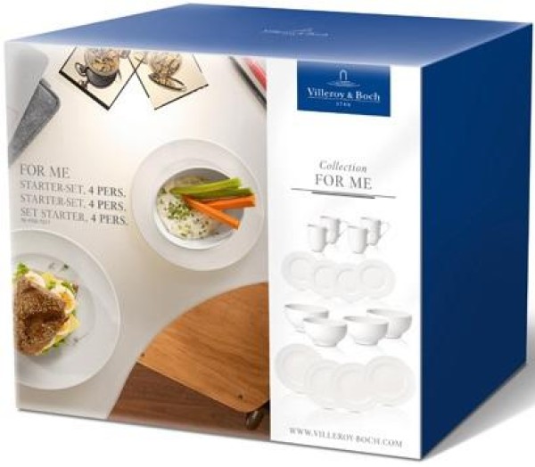 Villeroy & Boch For Me Starter Set 4 Pers.