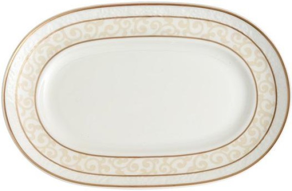 Villeroy & Boch Ivoire Sauciere-Unterteil / Beilagenschale 22x15cm 