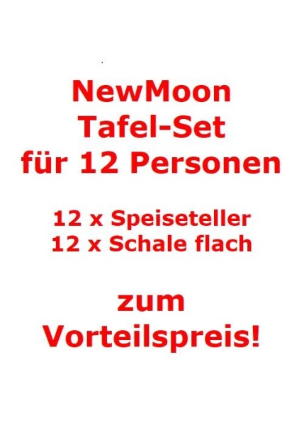 Villeroy & Boch NewMoon Tafel-Set für 12 Personen / 24 Teile