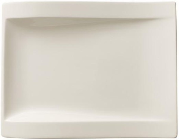 Villeroy & Boch NewWave Frühstücksteller / Kuchenteller rechteckig 26x20cm