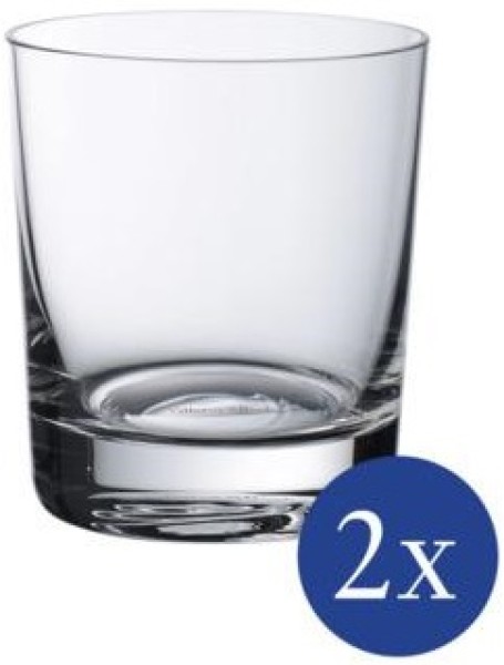 Villeroy & Boch Purismo Bar Becher klein / Wasserglas / Saftglas / Cocktailglas Set 2tlg. 9,5cm 320ml