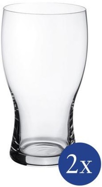 Villeroy & Boch Purismo Beer Pint Set 2tlg. je 16cm 620ml