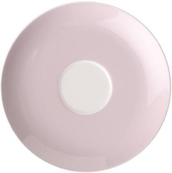 Villeroy & Boch Rose Garden Frühstücksuntertasse / Cappucinountertasse rosa 17,4cm