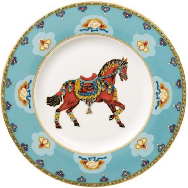 Villeroy & Boch Samarkand Aquamarin Frühstücksteller / Kuchenteller 22cm