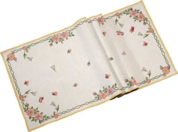 Villeroy & Boch Spring Fantasy Gobelin Tischläufer New Flowers XL 49x143cm