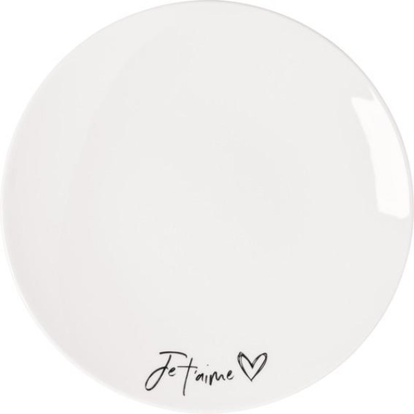 Villeroy & Boch Statement Frühstücksteller / Kuchenteller „Je t`aime“ 21cm