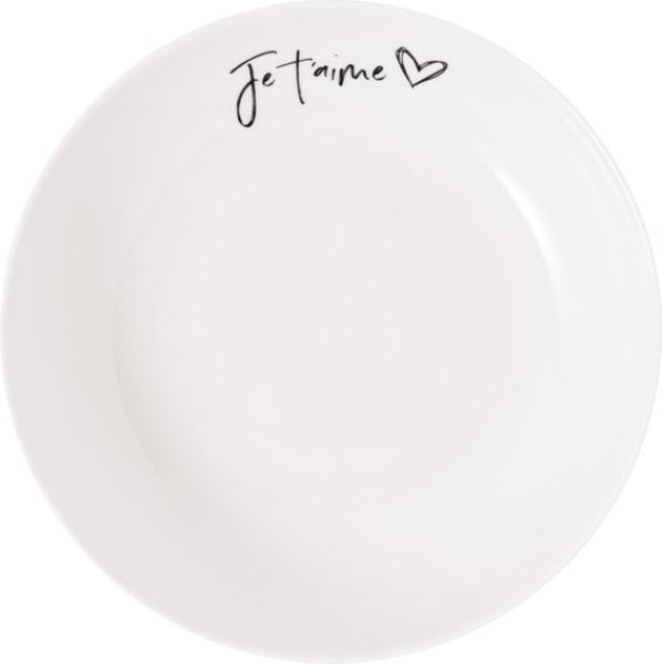 Villeroy & Boch Statement Schale flach „Je t`aime“ 19cm