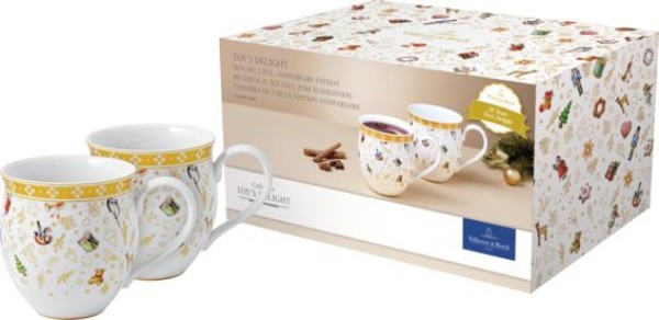 Villeroy & Boch Toy’s Delight Becher mit Henkel: Jubiläumsedition Set 2tlg.