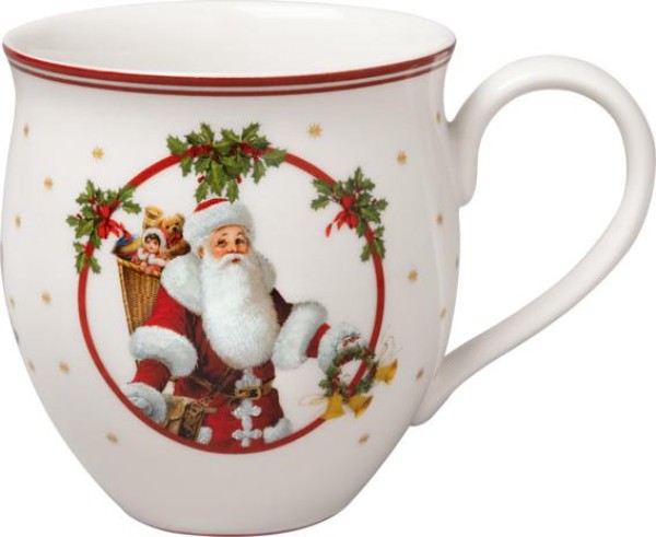 Villeroy & Boch Toy’s Delight Becher mit Henkel: Santa und Reh 0,39l