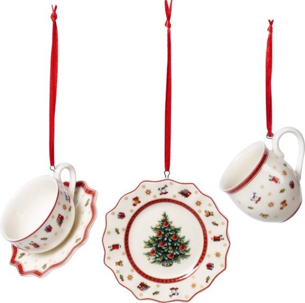 Villeroy & Boch Toy’s Delight Decoration Ornamente Geschirrset 3tlg. 6,3cm