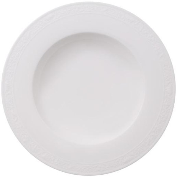 Villeroy & Boch White Pearl Suppenteller 24cm