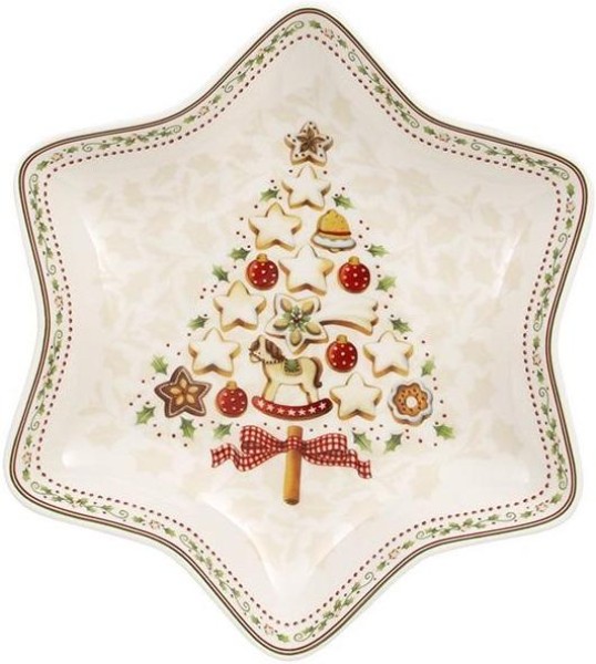 Villeroy & Boch Winter Bakery Delight Sternschale mittel: Baum 24,5cm