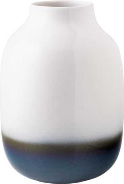 like. by Villeroy & Boch Lave Home Vase Nek bleu groß 220mm