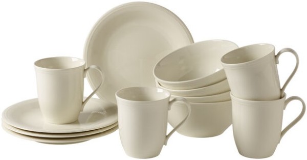 like. by Villeroy & Boch Color Loop Natural Frühstücks-Set 12tlg.