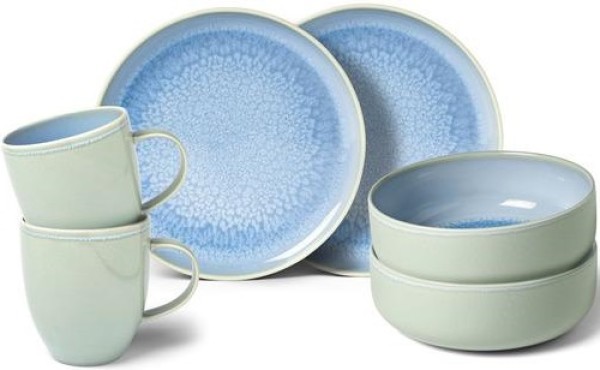 like. by Villeroy & Boch Crafted Blueberry Frühstücks-Set 6tlg.