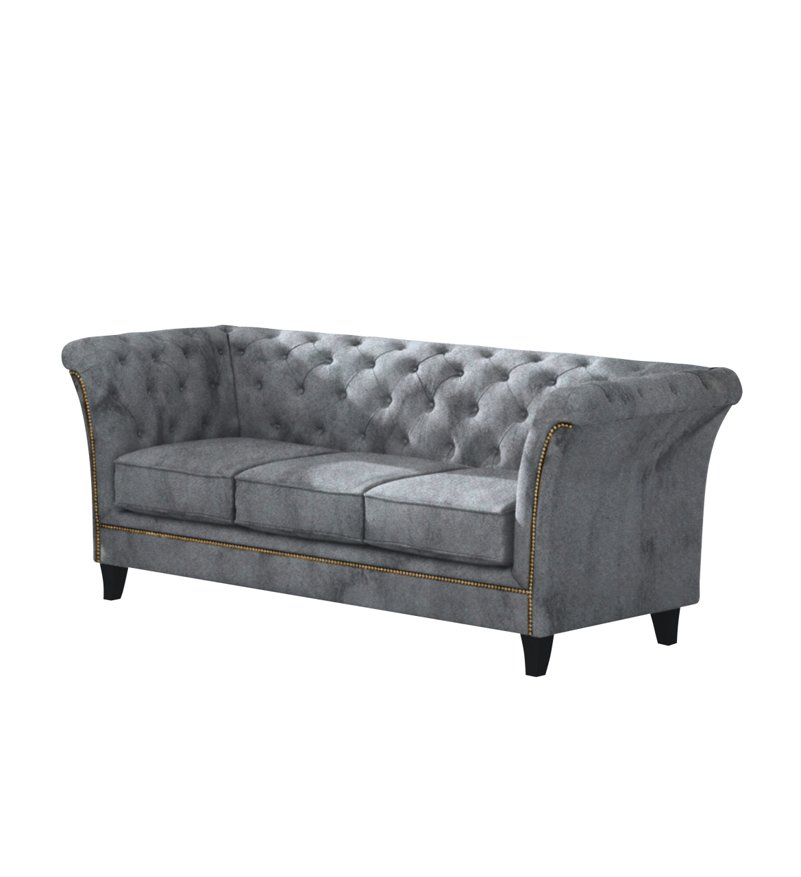 GALLUZZO 3-Sitzer SOFA aus der Galluzzo – Kollektion im Chesterfield-Stil – S…