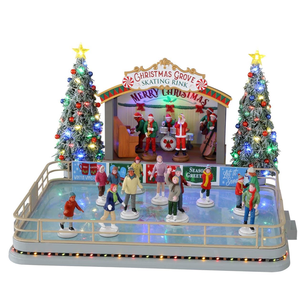 LEMAX – Christmas Grove Skating Rink