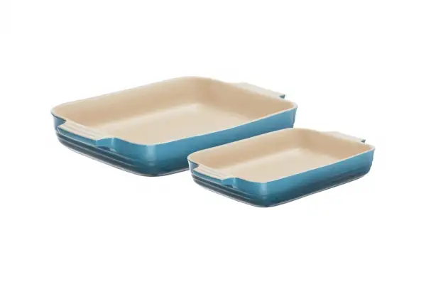 Le Creuset Keramik Auflaufformen 2er Set